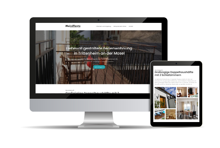 Webdesign Ferienwohnung Trittenheim